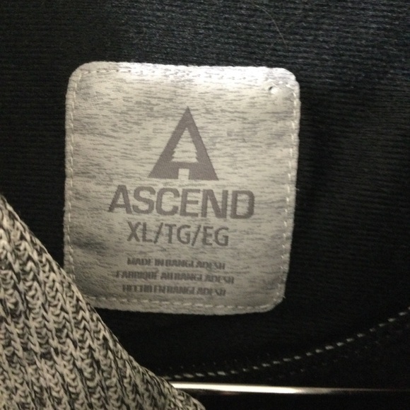 Ascend Women’s XL Cabellas Exploration Hiking Fleece Jacket Sweater Gray - Picture 2 of 8